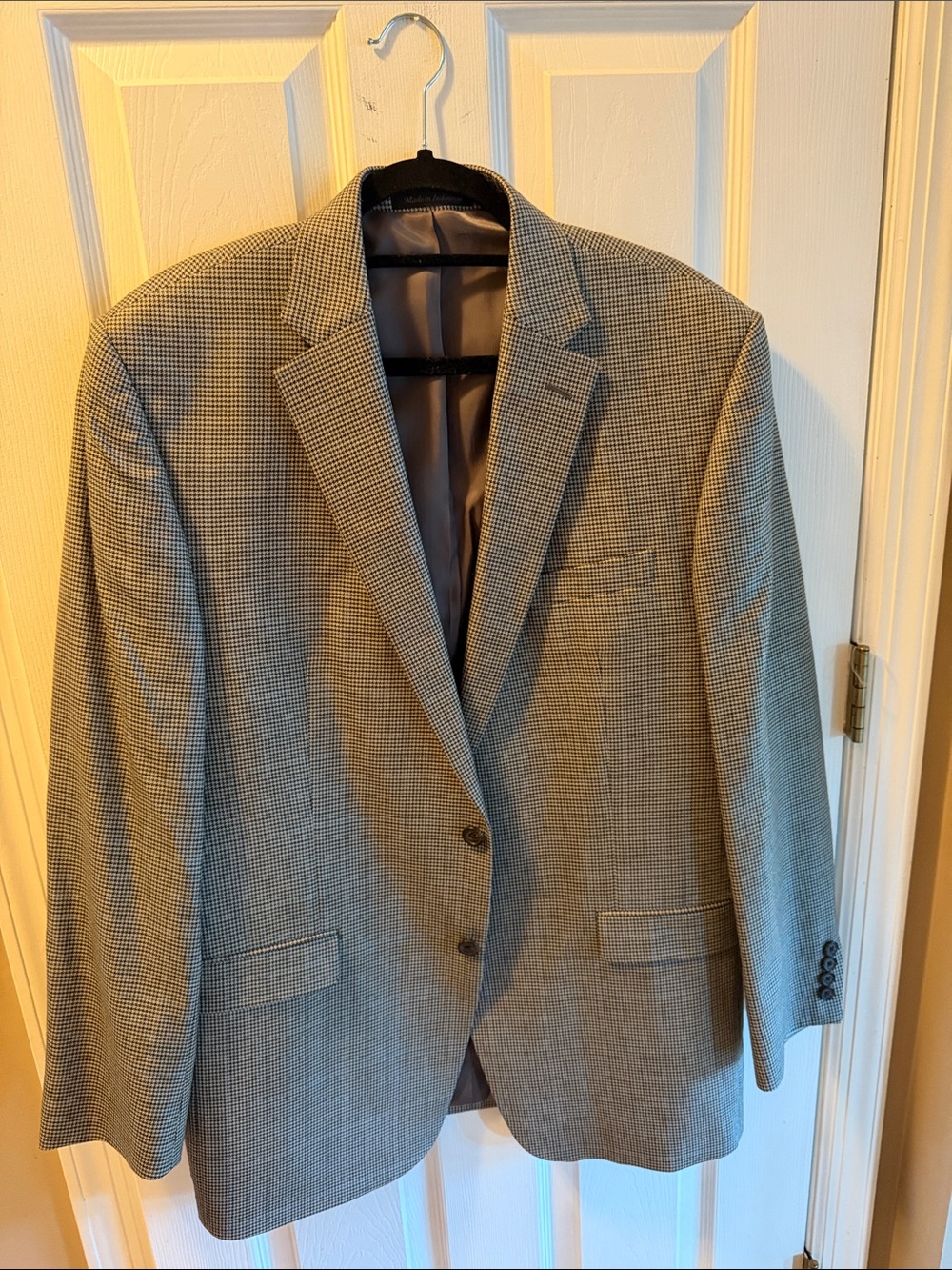 Ralph Lauren Men's Gray Glen Plaid Sport Coat